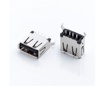 USB A Type Female Conn180°