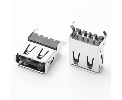 USB A Type Female Conn180°
