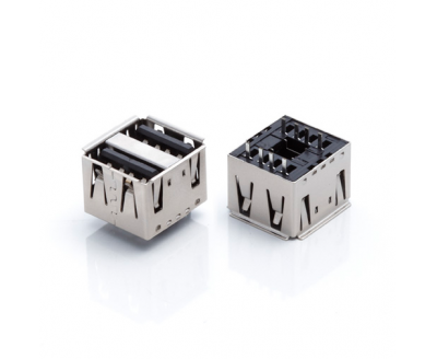 USB A Type Female ConnDouble180°