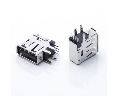 USB A Type Female ConnFlank90°