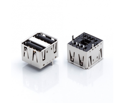 USB A Type Female ConnDouble180°