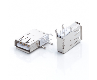 USB A Type Female ConnFlank90°
