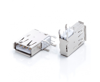USB A Type Female ConnFlank90°
