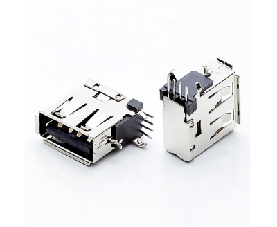 USB A Type Female ConnFlank90°
