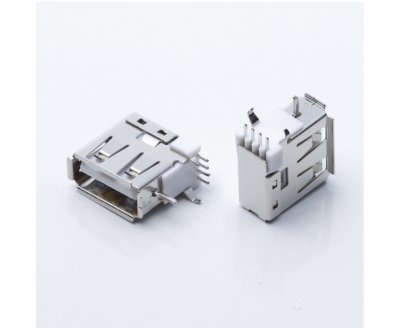 USB A Type Female ConnReverse90°