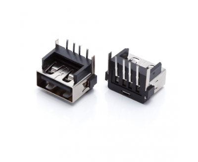 USB A Type Female ConnReverse90°