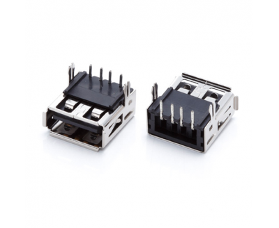 USB A Type Female ConnReverse90°
