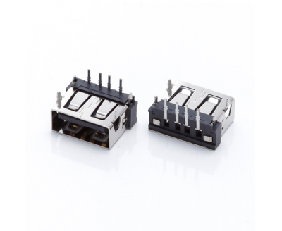 USB A Type Female ConnReverse90°