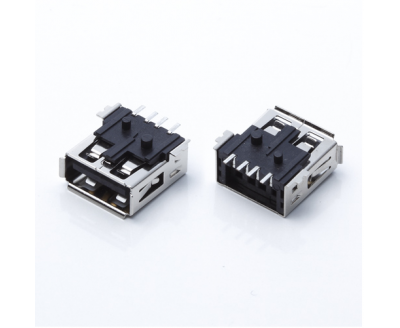 USB A Type Female ConnReverseSMT
