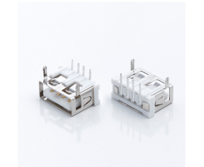 USB A Type Female ConnShort90°