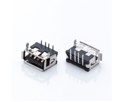 USB A Type Female ConnShort90°