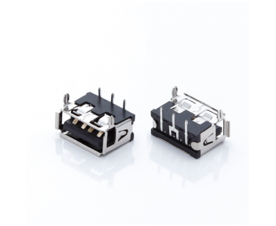 USB A Type Female ConnShort90°