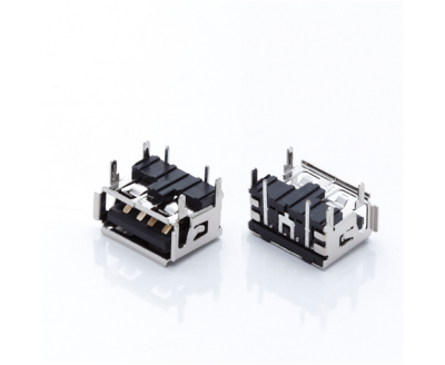 USB A Type Female ConnShort90°