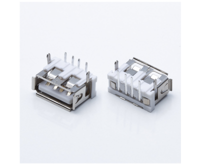 USB A Type Female ConnShort90°