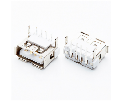 USB A Type Female ConnShort90°