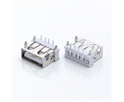 USB A Type Female ConnShort90°