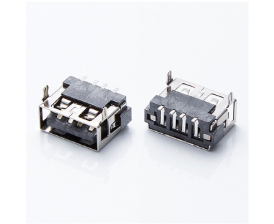 USB A Type Female ConnShort SMT