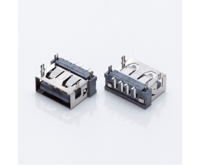 USB A Type Female ConnShort SMT