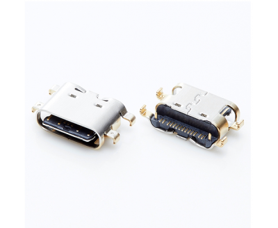 USB TYPE C Female Conn90°