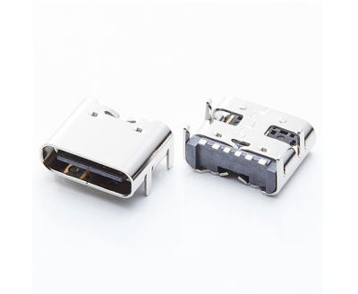 USB TYPE C Female Conn90°
