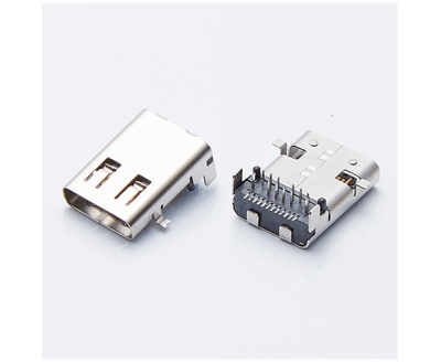 USB TYPE C Female Conn90°