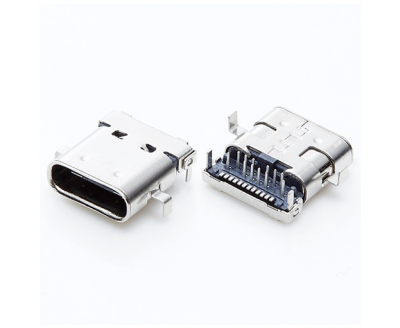USB TYPE C Female Conn90°