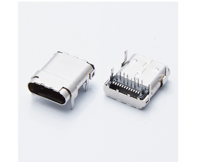 USB TYPE C Female Conn90°