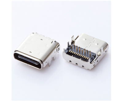 USB TYPE C Female Conn90°