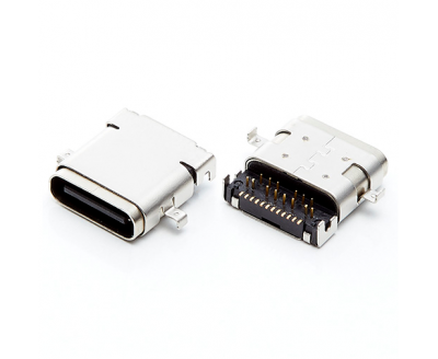 USB TYPE C Female Conn90°