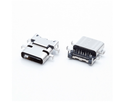 USB TYPE C Female Conn90°