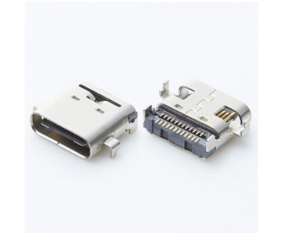 USB TYPE C Female Conn90°