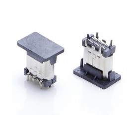 USB TYPE C Female Conn180°