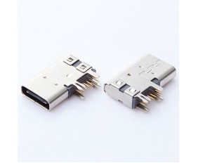 USB TYPE C Female ConnFlank 90°