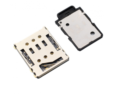 NANO SIM PIN-PUSH 1.38H帶卡托（可防水）卡座連接器